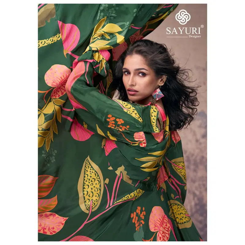 Masakali By Sayuri Crepe Silk Designer Party Wear Readymade Suits Wholesale Market In Surat